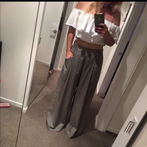Zara wide leg pants